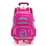 Cartable À Roulette CE2 Fille Rose