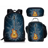 Cartable Guitare Marron