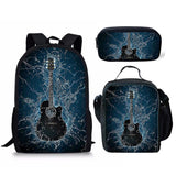Cartable Guitare Noir