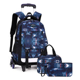 Cartable À Roulette CP Garçon Bleu Marine