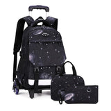 Cartable À Roulette CP Garçon Noir