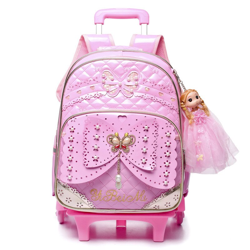 Deals Cartable Cartable Primaire Fille A Roulette BAGTROTTER