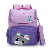 Cartable Chat Maternelle Violet