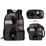 Cartable Chat Noir Panthère
