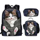 Cartable Chatons Dans Une Poche