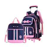 Cartable CP Fille Roulette Bleu