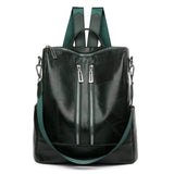 Cartable Cuir Vert