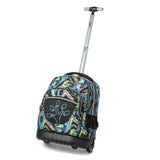 Cartable Fille Roulette Jaune Violet Et Rose