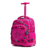 Cartable Fille Roulette Rose