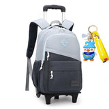 Cartable Garçon Roulette Gris