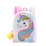 Cartable Licorne Maternelle Blanc