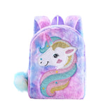 Cartable Licorne Maternelle Violet