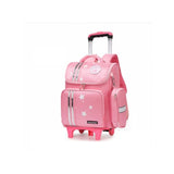 Cartable Maternelle Roulette Rose