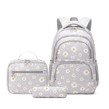 Cartable Sac À Dos Fille Marguerite - Gris