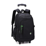 Cartable Trolley Garçon Vert
