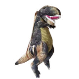 Sac À Dos Peluche Dinosaure Marron
