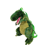Sac À Dos Peluche Dinosaure Vert