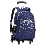 Sac À Dos Roulette Dinosaure Tricératops Bleu