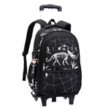 Sac À Dos Roulette Dinosaure Tricératops Noir