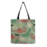 Sac Bandoulière Dinosaure Dinos Fond Vert