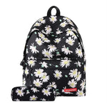 Cartable Avec Des Fleurs