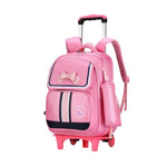 Cartable Fille À Roulette CE2 Rose