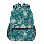 Cartable À Fleur Turquoise