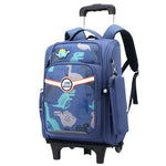 Cartable CE1 Roulette Bleu