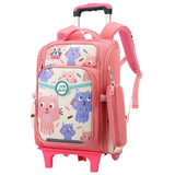 Cartable CE1 Roulette Rose