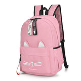 Cartable Chat CP Rose Clair