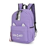 Cartable Chat CP Violet