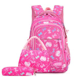 Cartable Chat Fille Rose