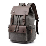 Cartable Cuir Vintage Gris