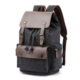 Cartable Cuir Vintage Noir