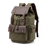 Cartable Cuir Vintage Vert