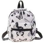 Cartable Enfant Fille Papillons Noir Et Blanc