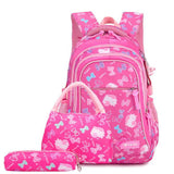 Cartable Fille CP Chat Rose