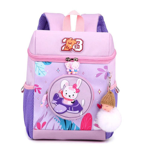 Cartable Fille Lapin Violet