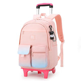 Cartable Roulette CP Rose