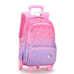 Cartable Roulette Enfant Rose