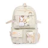 Cartable Scolaire Fille Blanc