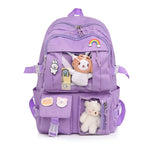 Cartable Scolaire Fille Violet