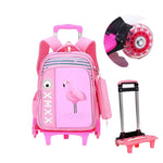 Cartable Trolley Fille Rose