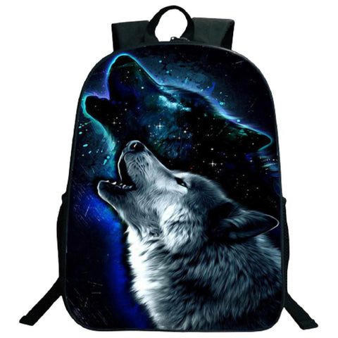 Loup Cartable Hurlement