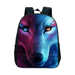 Loup Cartable Yeux