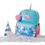 Sac Licorne Maternelle Bleu