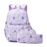 Trousse Et Cartable Violet